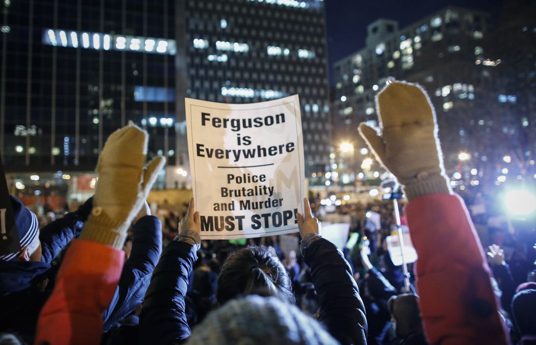 At Foley Square (Getty Images)